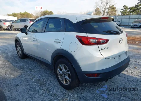 2019 Mazda Cx-3 Sport from USA, damaged, VIN JM1DKDB76K0421544